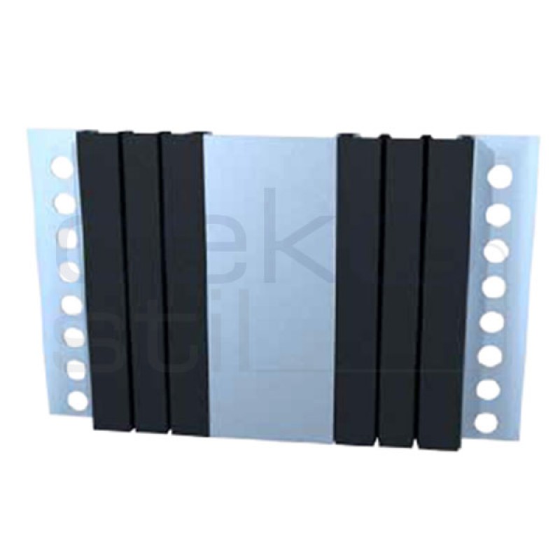 100 mm KAPLAMA ALTI DUVAR TAVAN PROFİLİ