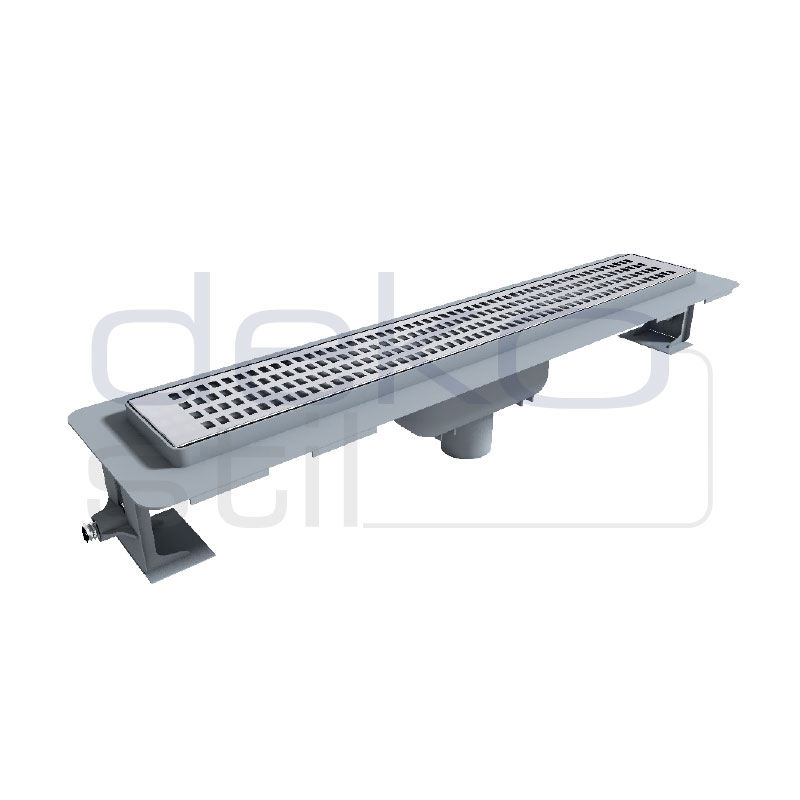 Etekli Alttan Çıkışlı Plastik Gövde Duş Kanalları