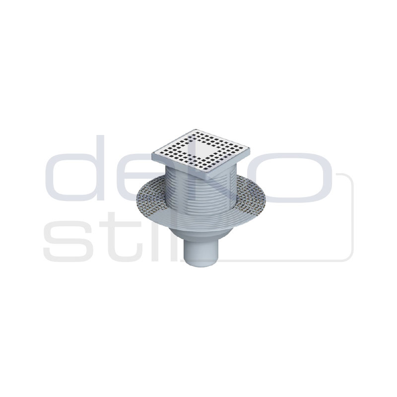 10x10 Cm Plastik Çerçeveli, Alttan Çıkışlı